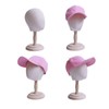 Colcolo Mannequin Head Model Stand for Kids Fashion with Base