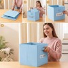 Anyoneer Storage Bins, (Set of 6) 11 Inch Cube Storage