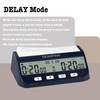 Chess Timer Clock, Portable Digital Chess Timer for Professional Board