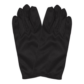 Beistle 60726-BK Theatrical Gloves, Black