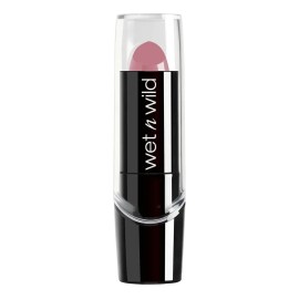 Lápiz Labial Wet N Wild Silk Finish Lipstick Acabado De Seda Color 503C Will You be with Me                                                           