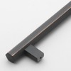 GlideRite 5-Inch Screw Spacing Solid Hexagon Bar Pull Cabinet Hardware