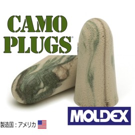 TumugiMart MOLDEX 6608 (8 Pairs) Moldex Camo PLUGS Disposable Strongest Soundproofing (Camo 8)