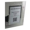 Baby Granddaughter Photo Frame Portrait 4” x 6” (Pink Feet/Hearts)
