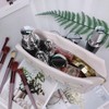 TRIXES Bride Vegan Leather Makeup Bag - Cosmetic Bag Cosmetic