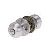 Lockwood Manor Symmetry Entrance Handle Set, Satin Stainless Steel