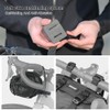 Rhinowalk Bicycle Handlebar Bag 12L Waterproof - With Front Panel,