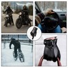 Long Keeper Winter PU Leather Touchscreen Gloves Classic Men Black