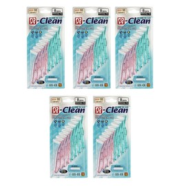 Iclean Tipper Interdental Brush L Shape 8P 5 Pieces / 이크린 티퍼 치간 칫솔L자형 8P 5개