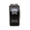 Additional Light Bar Dual LED Light Bars JJ35 Symbol Rocker
