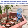 MOONSOUND Small Plant Watering Globes, 6pcs Plastic Plant Watering Devices,