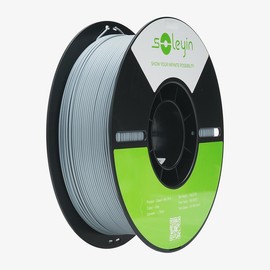 CREALITY 3D Creality Soleyin Ultra/Hyper RFID/CR Series 1.75mm Filaments Ultra PLA MATTE PETG Silk PLA TPU Carbon PC ABS High Precision 1KG Spools Eco Friendly Plant Powered:_Soleyin Ultra Pla Grey