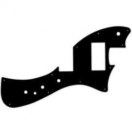 WD Pickguard For Fender Alternate Reality Meteora HH Black