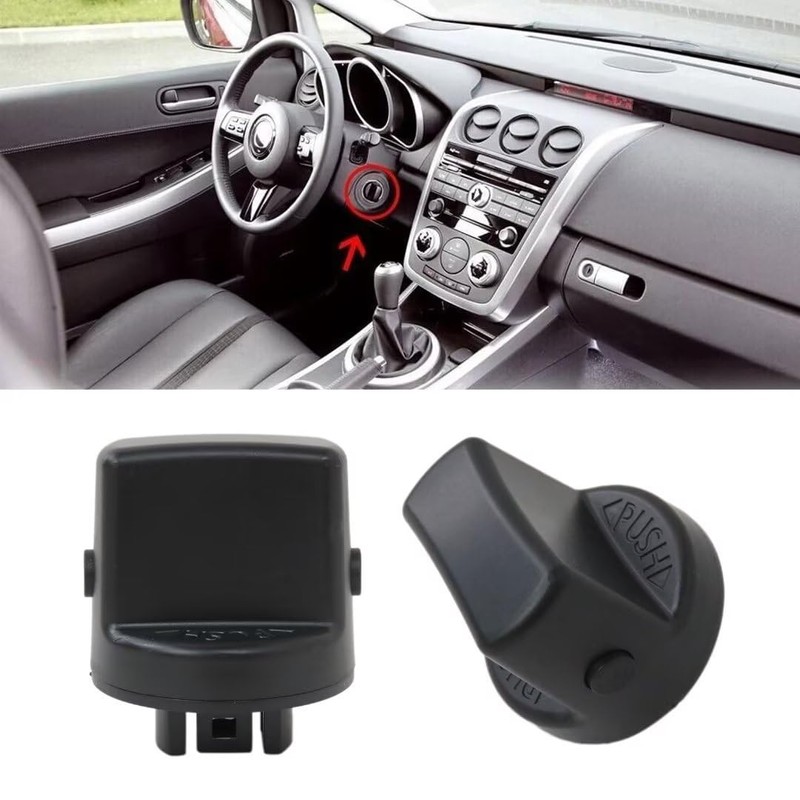 WELURE Ignition Key Knob Push Turn Switch Fit for 2007-2015