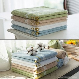 High-quality chess pattern hotel towels bathroom towel lotus chestnut
