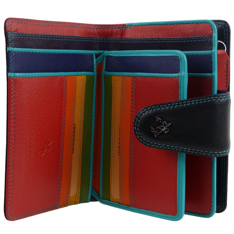 Quality LADIES Soft LEATHER PURSE WALLET by Visconti Designer SPECTRUM