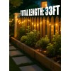 Minetom Solar String Lights for Outside, 33Ft 100 LED 1