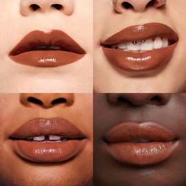 Urban Decay Vice Lip Bond Glossy Longwear Liquid Lipstick (Kissing Frenzy - Deep Warm Apricot Nude), Transfer-proof, Smudge-proof, Up to 16HR Wear, Vegan, Cruelty-free - 0.14 fl oz