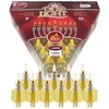 Pre Filled Hanukkah Menorah Oil Cups - Olive Oil Menorah