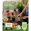 AYOTEE 150 Count Compostable Trash Bags 3 Gallon Trash Bag,
