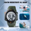 Reloj Pulsera Digita Skmei 1560 10atm Reloj De Buceo Nadar