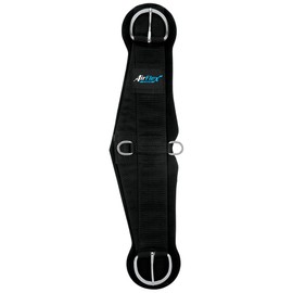 Weaver Leather AirFlex Roper Cinch Black, 30"