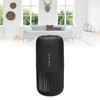 Black Air Purifier Portable USB Powered Low Noise Car Air