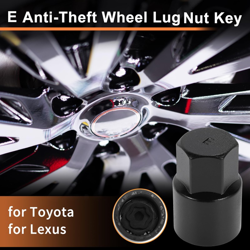 E Wheel Lock Lug Nut for Toyota for Lexus Anti-Theft