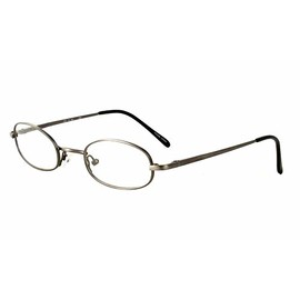 Calabria Flex Collection KIDS 90 Oval Blue Light Blocking Reading Glasses +3.50 Antique Brown Girls