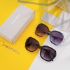 HGIOOIGH Bifocal Reading Sunglasses for Women Oversized Square Sun Reader