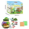 KBIBCK Dinosaur Toy from 3-12 Years Boys, Dinosaur Terrarium Set
