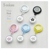 Grandios GD-HANANW Nurse Watch, Extendable Type, Clip, Reel Type, Flower,