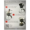Melitta 36 oz. Pour Over Coffee Brewer, Black