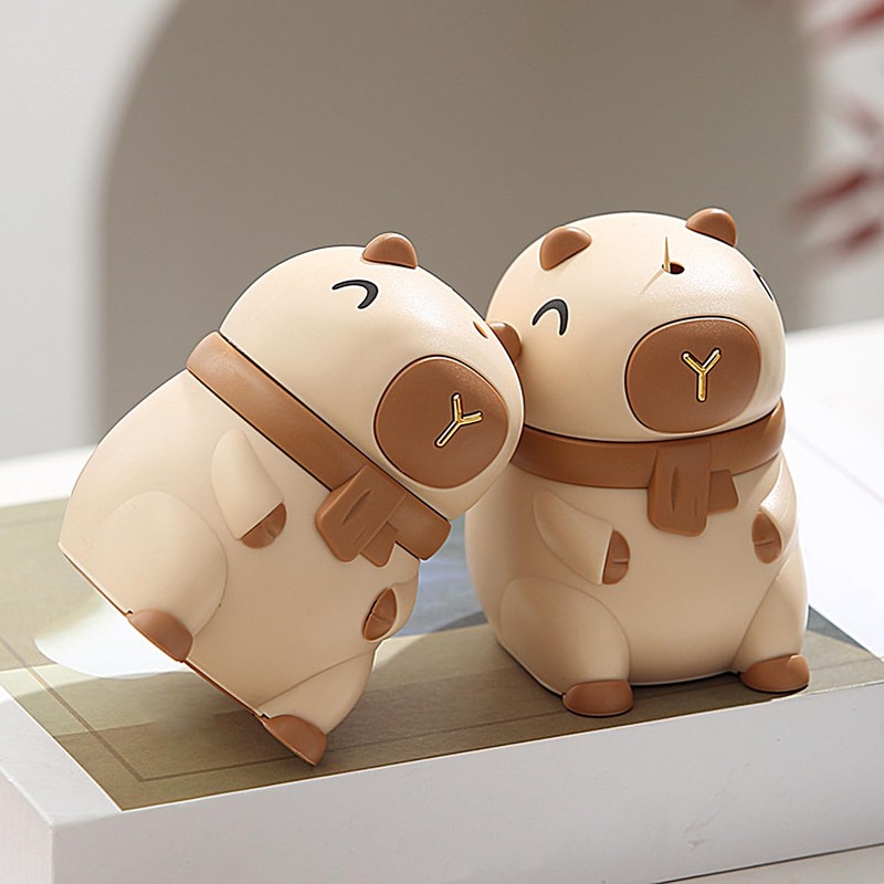 Toothpick Holder Dispenser | Toothpick Box,Organizer Cute Capybara Design Smart