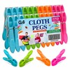 G4GADGET Clothes Pegs 24 Pack, Strong Grip Pegs for Washing