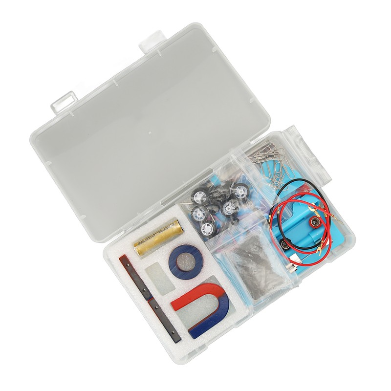 Science Magnet Set Physics Experiments Toys Kit Educational Interactive Electromagnet