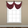 SKL Home Sutton Window Valance,18x38, Bordeaux