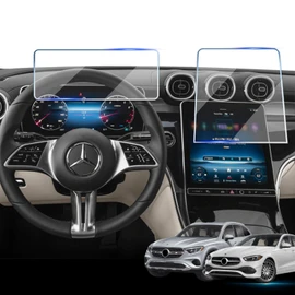2 Pack Screen Protector For Benz GLC & C 2022-2026 Accessories