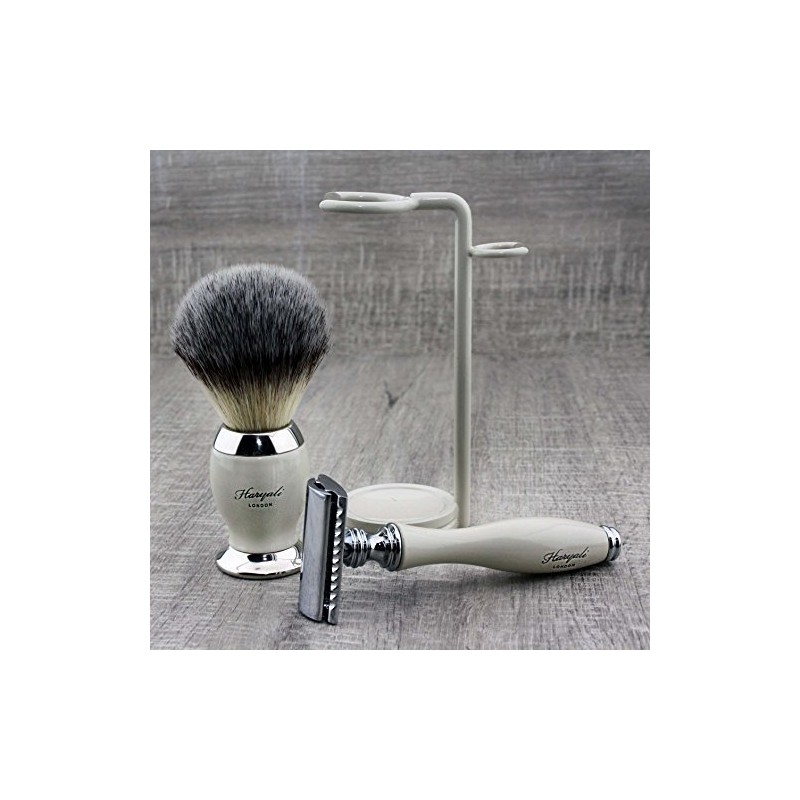 Rasierhobel aus Synthetik, mit Ständer