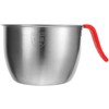TOPBATHY Stainless Steel Mixing Bowls with Handle Mixing Batter Bowl