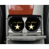 Unbranded US Army Military Car Coaster Set of 2 Ceramic