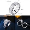 Newshe Wedding Rings Set for Him and Her Women Mens