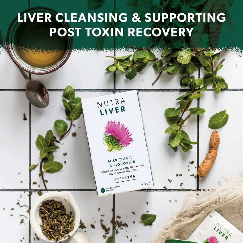 Nutra Tea NUTRALIVER - Liver Support Tea | Liver Detox