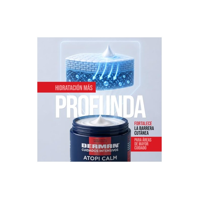 Derman Atopi Calm Crema Corporal │ Urea-D 5% + Avena