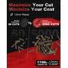 EZARC Diamond Cutting Wheel 125mm x 22.23mm for Metal, 5000+