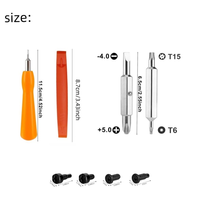 Fabselection Doorbell Screwdriver Kit, Ring Doorbell Screwdriver with 40 Screws,