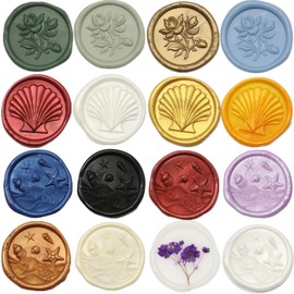 Lilac Purple Wax Seal Beads, 400Pcs Sealing Wax Beads, Octagon Wax Sealing Beads, Sealing Wax Beads Set for Wax Seal Stamp, Gift Wrapping, Letter Sealing (Lilac Purple)