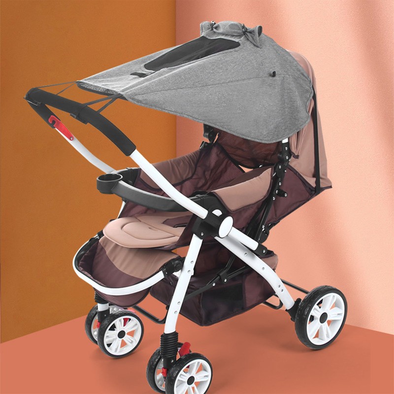 Baby Stroller Awning Universal Sunscreen Canopy Pushchairs Sun Shade UV