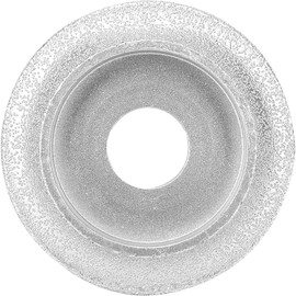 Diamond Hand Profile Wheel,Diamond Grinding Cup Wheel for Granite Marble,Masonry Brazed Grinding Disc Bevel Edge/15mm Silver