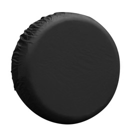 uxcell Universal 190T Polyester Spare Tire Cover for Jeep Trailer RV SUV Truck Wheel Fit Overall Wheel Diameter 16 Inch Black